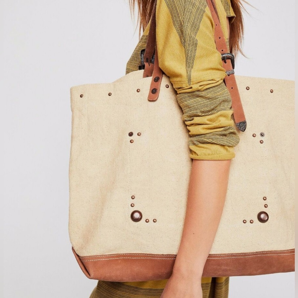 Free People Claremont Canvas Tote Bag
